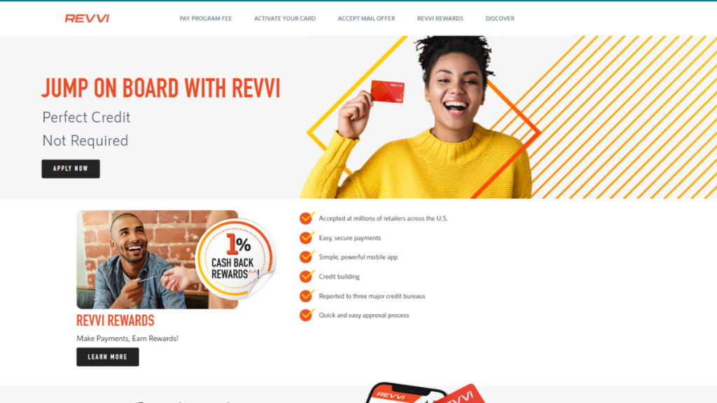 apply for Revvi Card