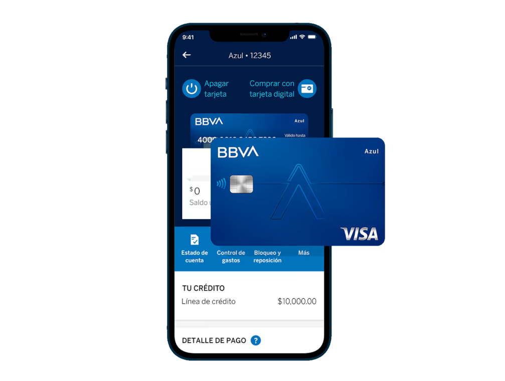 Tarjeta de Crédito Azul BBVA